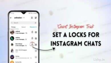 aking in instagram chat lock