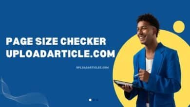 page size checker by uploadarticle