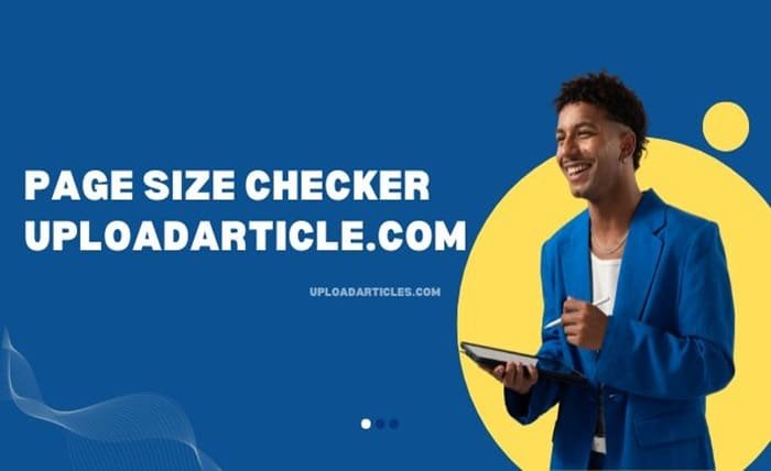 page size checker by uploadarticle